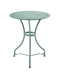 Garten-Bistrotisch Century aus Metall, Metall, pulverbeschichtet, Salbeigrün, Ø 58 x H 71 cm