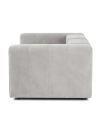 Canapé modulable 3 places Lena, Tissu gris clair, larg. 209 x prof. 106 cm