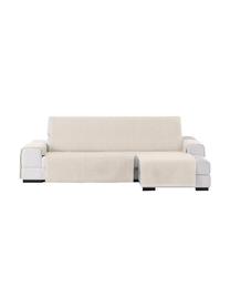 Narzuta na sofę narożną Levante, 65% bawełna, 35% poliester, Beżowy, S 150 x D 240 cm, prawostronna
