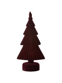 Dekoracja Velvie Christmas Tree, Tapicerka: poliester, Ciemny czerwony, S 15 x W 31 cm