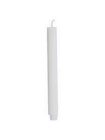 Chandelle blanc Ribbed, 2 pièces, Cire de paraffine, Blanc, Ø 2 x haut. 25 cm