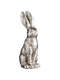 Oggetto decorativo fatto a mano Bunny, Materiale sintetico, Argentato, Larg. 6 x Alt. 12 cm