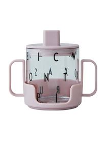 Kubek dla dzieci z uchwytem Grow With Your Cup, Tritan, wolne od BPA, Blady różowy, Ø 7 x W 8 cm