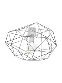 Stropná lampa v striebornej farbe Diamond, Chrómová