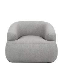 Fauteuil Sofia, Bekleding: 100% polypropyleen. Met 2, Frame: massief grenenhout, spaan, Poten: kunststof, Geweven stof grijs, B 96 x D 82 cm