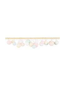 LED lichtslinger Moodi, Lampions: polyester, Roze, blauw, geel, wit, L 264 cm