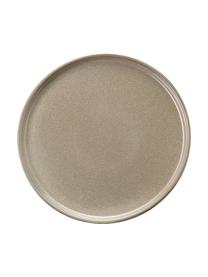 Ontbijtborden Ceylon, 2 stuks, Keramiek, Bruin, groentinten, Ø 21 cm