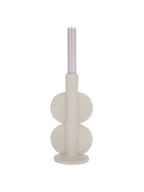 Candelabro Double Bubble, Poliresina, Marfil, An 11 x Al 22 cm