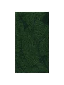 Plážová osuška s motívom listov Puerto, Odtiene zelenej, Š 100 x D 180 cm