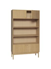 Regał z drewna dębowego Prime, Fornir z drewna dębowego, drewno dębowe z certyfikatem FSC, Drewno naturalne, S 100 x W 170 cm