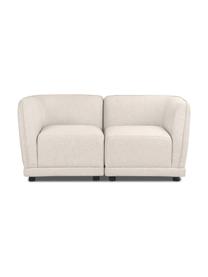 Modulares 2-Sitzer Sofa Ari in Beige, Bezug: 100% Polyester Der hochwe, Gestell: Massivholz, Sperrholz, Füße: Kunststoff, Webstoff Beige, B 164 x T 77 cm