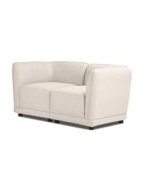 Modulares 2-Sitzer Sofa Ari in Beige, Bezug: 100% Polyester Der hochwe, Gestell: Massivholz, Sperrholz, Füße: Kunststoff, Webstoff Beige, B 164 x T 77 cm