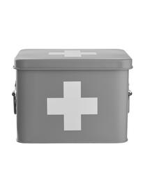 Scatola custodia Medic, Ferro rivestito, Grigio chiaro, Larg. 22 x Alt. 16 cm