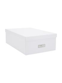 Set de cajas Inge, 3 pzas., Caja: cartón laminado, Blanco, Set de diferentes tamaños