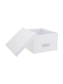 Boîte de rangement Inge, 3 élém., Blanc, Lot de différentes tailles