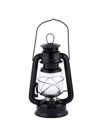 Farolillo LED Tallin, portátil, Estructura: metal recubierto, Negro, An 15 x Al 24 cm