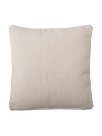 Kussen Nata, met vulling, Beige, mosterdgeel, B 45 x L 45 cm