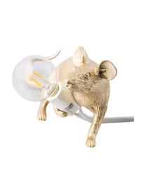 Designová stolní lampa Mouse, Zlatá