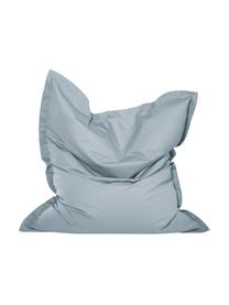 Grosser Sitzsack Meadow, Bezug: Polyester, polyurethanbes, Steingrau, 130 x 160 cm