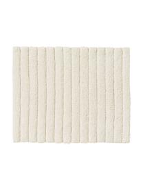 Tappeto bagno morbido bianco crema Board, Cotone, qualità pesante 1900 g/m², Bianco crema, Larg. 50 x Lung. 60 cm