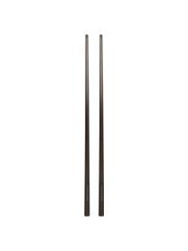 Palillos chinos de acero inoxidable Shine, 2 pares, Acero inoxidable

La cubertería está hecha de acero inoxidable. Por tanto, es duradera, inoxidable y resistente a las bacterias., Negro, L 23 cm