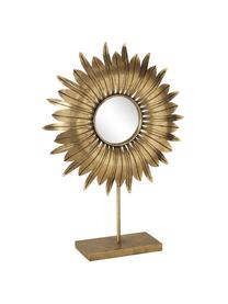 Decoratief object Oro, Metaal, spiegelglas, Messingkleurig, 43 x 61 cm