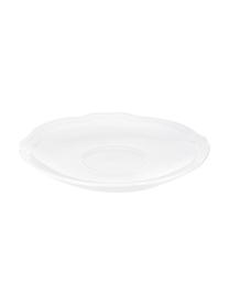 Sous-tasse porcelaine Opera, 6 pièces, Blanc