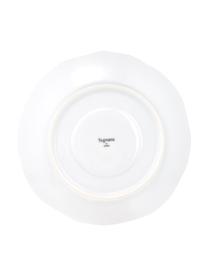 Sous-tasse porcelaine Opera, 6 pièces, Blanc