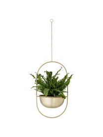 Hangende plantenpot Haley, Gecoat metaal, Messingkleurig, B 26 cm x H 47 cm