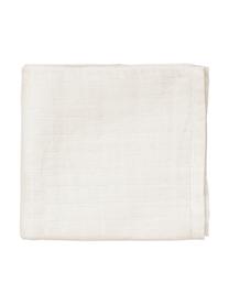 Mušelínový ručník z organickej bavlny Muslin, 2 ks, Krémová