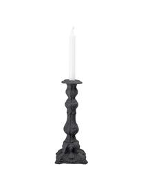 Candelabro Renado, Aluminio recubierto, Negro, Ø 10 x Al 30 cm