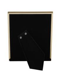 Portafoto da tavolo dorato Memory, Cornice: ferro lucido verniciato, Retro: pannelli di fibra a media, Dorato, 13 x 18 cm