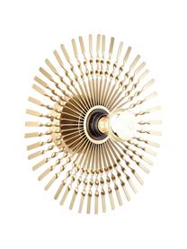 Design Wandleuchte Mendoza, Lampenschirm: Metall, beschichtet, Messingfarben, Ø 33 cm