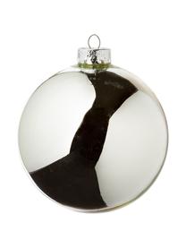 Kerstballenset Roman, 8-delig, Glas, Zilverkleurig, Ø 10 cm
