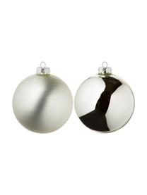 Set palline di Natale Roman, 8 pz., Vetro, Argento, Ø 10 cm