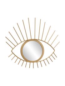 Lustro dekoracyjne Auge, Odcienie złotego, S 27 x W 31 cm