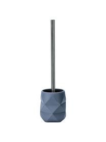 Brosse pour WC Crackle, Bleu, Ø 11 x haut. 39 cm