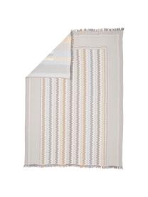 Gemusterte Tagesdecke Oglio, 100% Baumwolle, Beige, B 180 x L 260 cm (für Betten bis 140 x 200 cm)