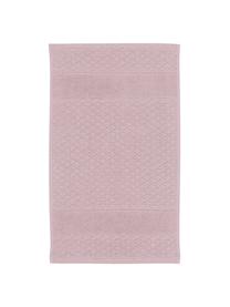 Serviette de toilette vieux rose nid d'abeille Katharina, de différentes tailles, Vieux rose, Serviettes de toilette, larg. 50 x long. 100 cm, 2 pièces