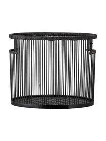 Panier de rangement bambou Julin, Bambou, Noir, larg. 36 x haut. 28 cm