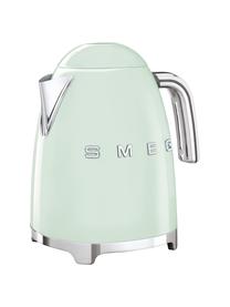 Wasserkocher 50's Style, 1.7 L, Edelstahl, lackiert, Pastellgrün, glänzend, B 22 x H 25 cm