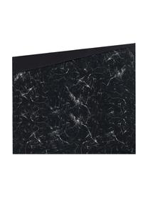 Funda nórdica doble cara Malin, Estampado mármol negro, Cama 150/160 cm (240 x 220 cm)