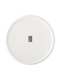 Designový snídaňový talíř s písmenem Personal (varianty od A do Z), Kostní porcelán Fine Bone China
Fine Bone China je měkký porcelán, který se vyznačuje zejména svým zářivým a průsvitným leskem, Bílá, černá, Talíř W