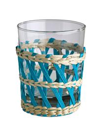 Komplet szklanek Reed, 6 elem., Transparentny, wielobarwny, Ø 8 x W 10 cm, 250 ml