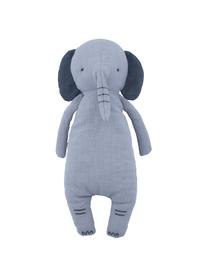 Peluche elefante Finley, Rivestimento: cotone, Grigio, Larg. 13 x Alt. 32 cm