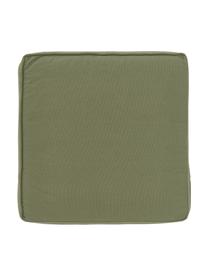 Cuscino sedia alto Zoey 2 pz, Rivestimento: 100% cotone, Verde oliva, Larg. 40 x Lung. 40 cm