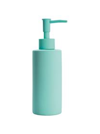 Dispenser sapone in gres Mona, Gres, Turchese, Ø 6 x Alt. 19 cm