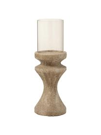 Candelero Rustic, Candelabro: hormigón, Beige, Ø 15 x Al 43 cm