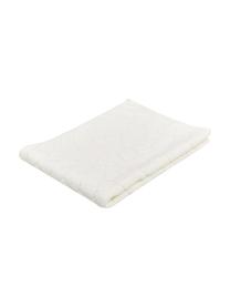 Tappeto bagno in cotone Stone, 100% cotone, Bianco latteo, Larg. 50 x Lung. 70 cm