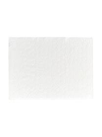 Tapis de bain Stone, 100 % coton, Blanc cassé, larg. 50 x long. 70 cm